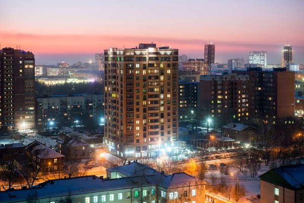 Новая архитектура Центрального района Новосибирска