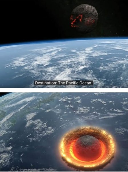 Людей ждёт адский сценарий: Ученые смоделировали падение астероида-убийцы на Землю