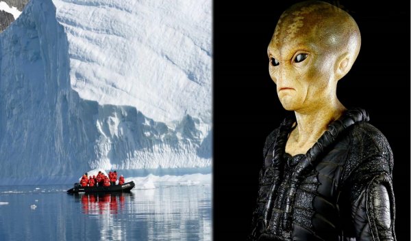 Учёные в панике: Пришельцы скрытно разрушают льды Антарктиды