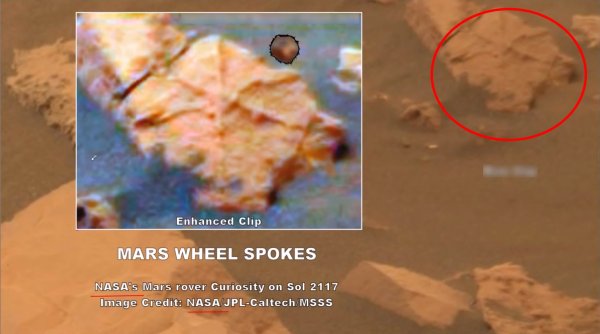 На Марсе нашли колесо: NASA стремится первым заполучить инопланетные технологии