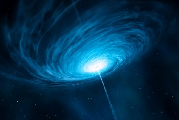 Ученые установили связь между уровнем светимости квазара и массой гало