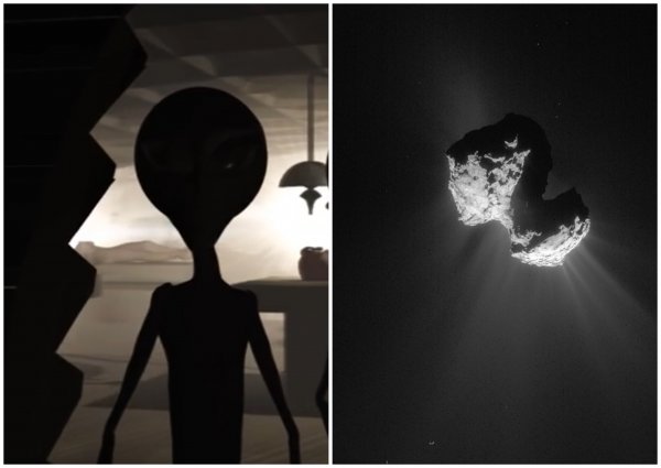 Вышли на связь: На комете Чурюмова-Герасименко обнаружили послание пришельцев