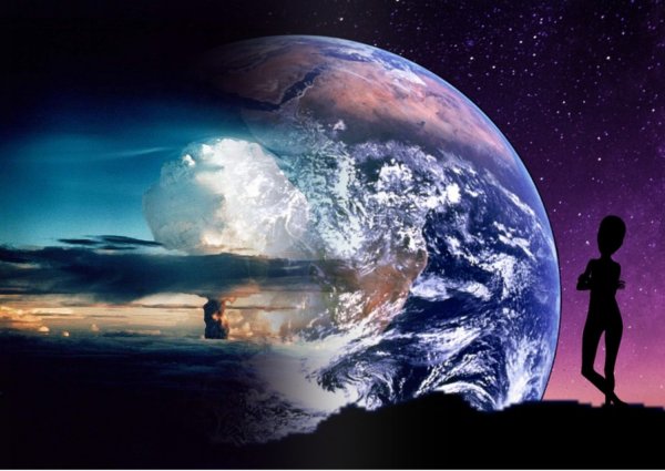 Бомба антиматерии: Пришельцы могут уничтожить всю жизнь на Земле
